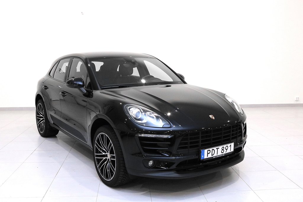 Porsche Macan 252hk Sv-såld / 14 vägs stolar / Momsbil  