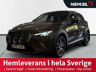 Mazda CX-3 2.0 Optimum AWD Navi HuD BOSE Kamera S&V-däck