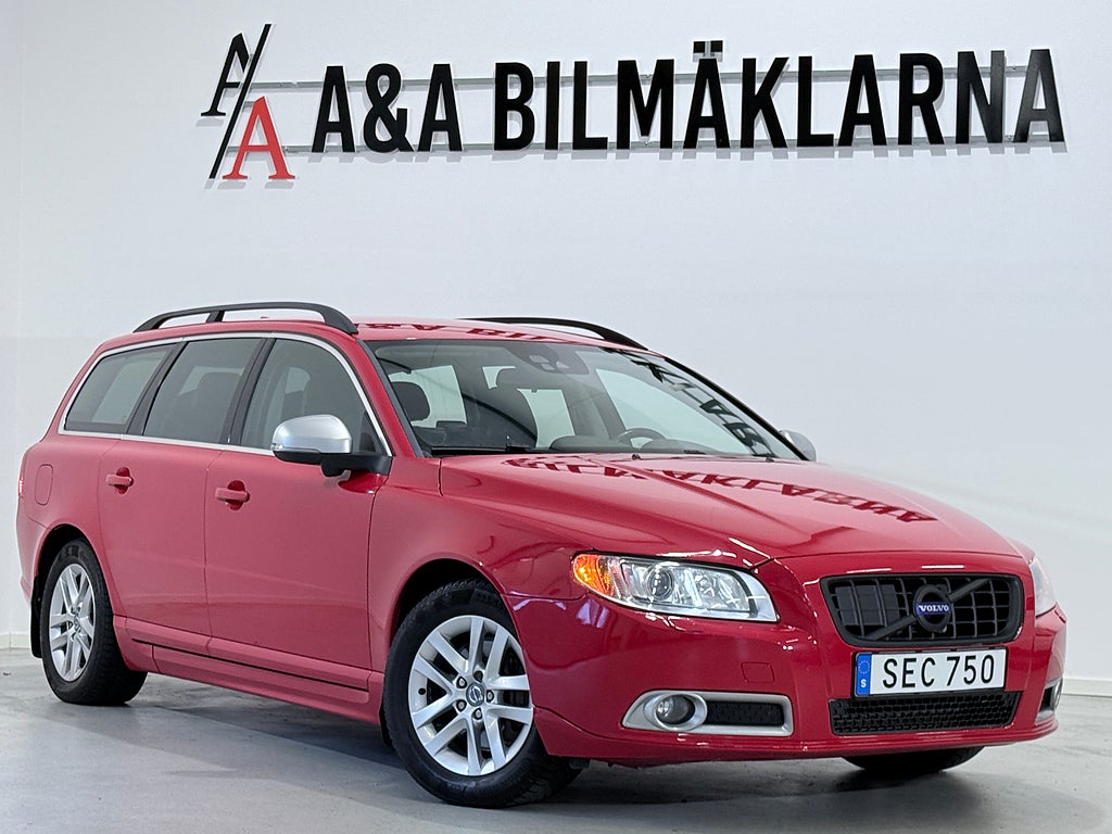 Volvo V70 D4 AWD Geartronic Momentum Skinn VOC Dragkrok 
