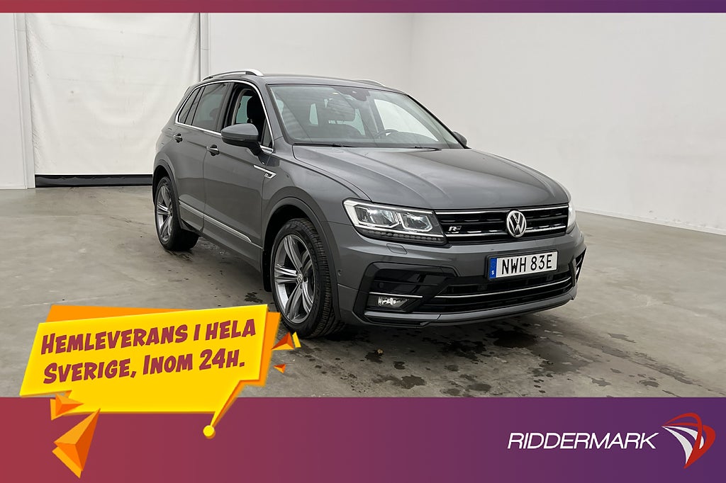 Volkswagen Tiguan 2.0 TSI 190hk 4M Kamera Värm CarPlay Drag