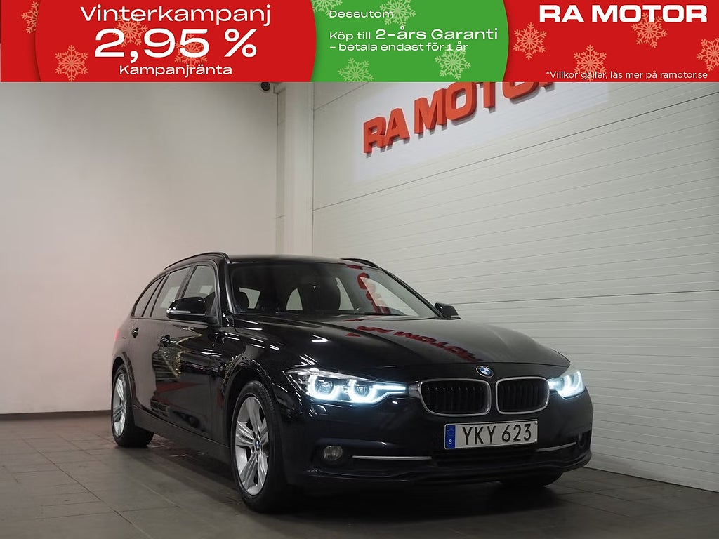 BMW 318 d 150hk Touring Steptronic Sport line  | Navi | Drag | 2017