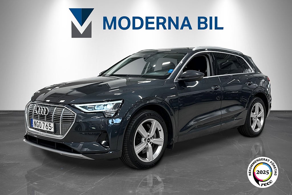 Audi E-Tron 55 quattro 408hk Moms Dragkrok Adaptiv B-kamera CarPlay
