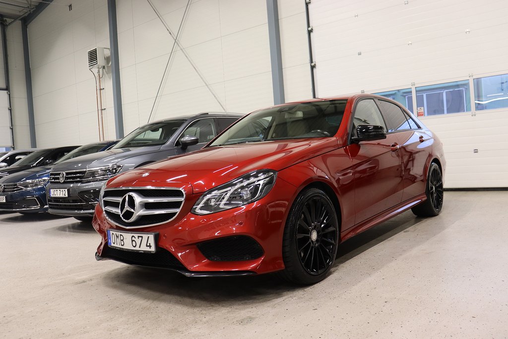 Mercedes-Benz E 220 CDI 7G AMG Sport Navi Skinn P-Sens 170hk