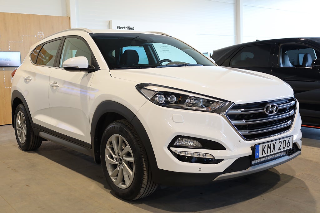 Hyundai Tucson 1,6 T-GDI 177hk ComfortPlus AWD Aut Navi Kamera Keyless 2017