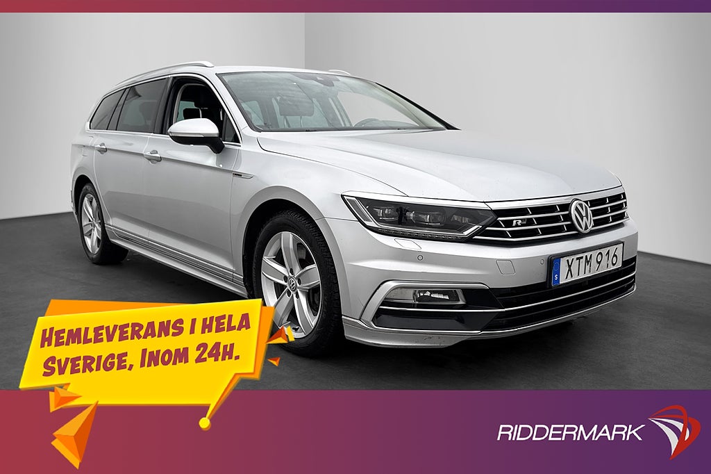 Volkswagen Passat 2.0 TDI 4M GTS R-Line Cockpit Värm Läder