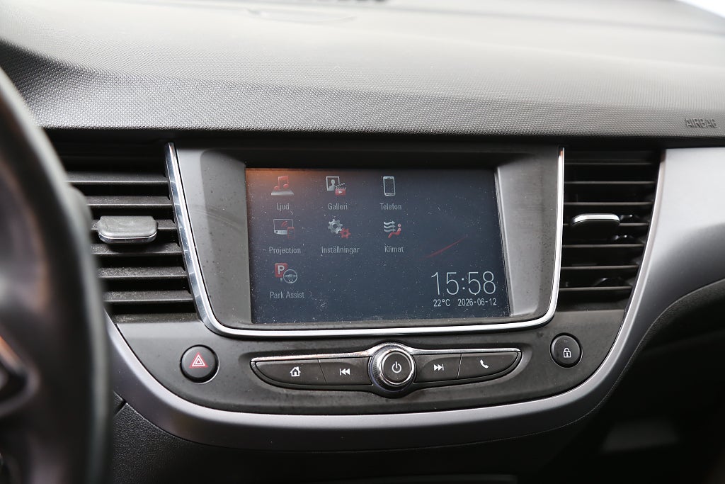 Opel Crossland X 1,2 Enjoy P-sensorer Motorvärmare 2019