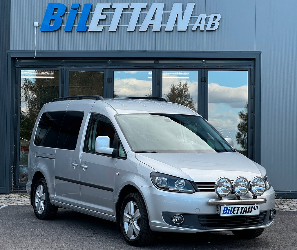 Volkswagen Caddy Maxi Kombi 1.6TDI|Handikappanpassad|Ramp