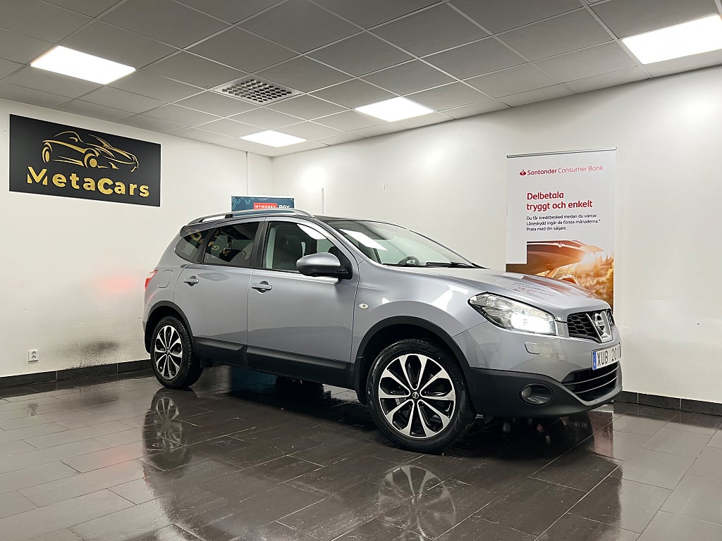 Nissan Qashqai+2 2.0 Euro 5|360KAM|Navi|7-Sits|Pano|Fullservad|2-Brukare