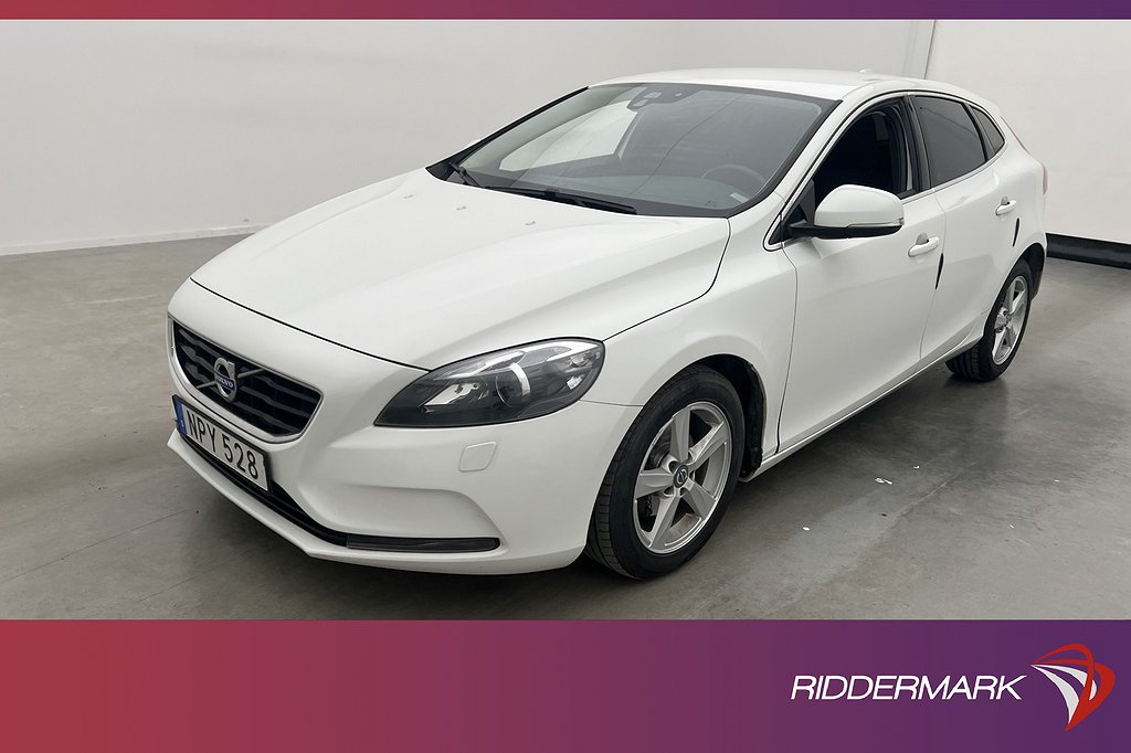 Volvo V40 D2 115hk Momentum VOC Värmare Drag 0,34l/Mil