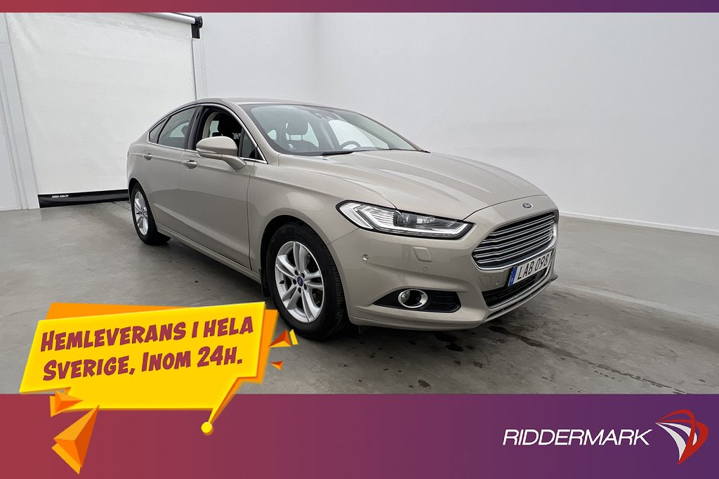 Ford Mondeo AWD 180hk Värmare Kamera Dragkrok Skinn Elstolar