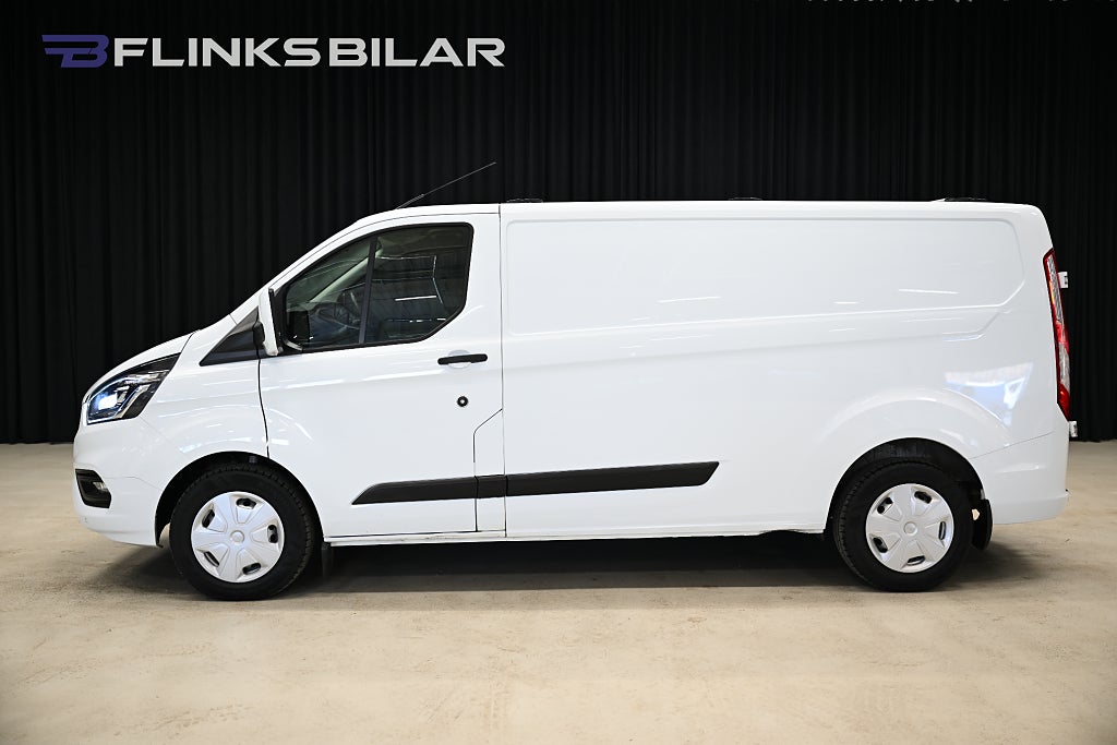 Ford transit Custom 130HK L2|Automat|LED|Inredd|Drag|Värmare|Leasbar
