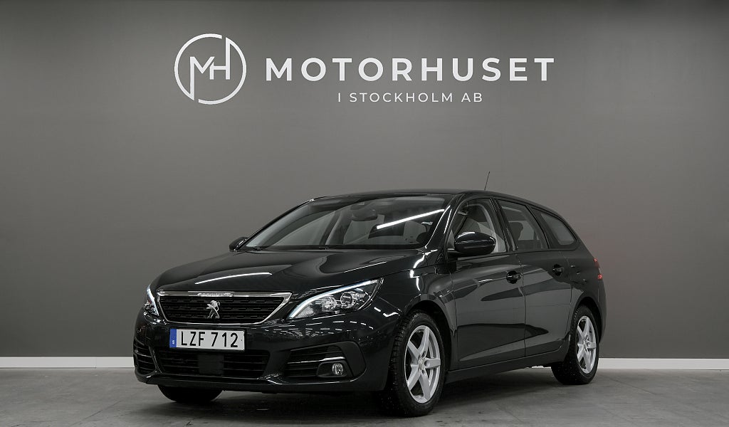 Peugeot 308 SW 1.2  Euro 6 Automat Farthållare P-sensorer Få brukar