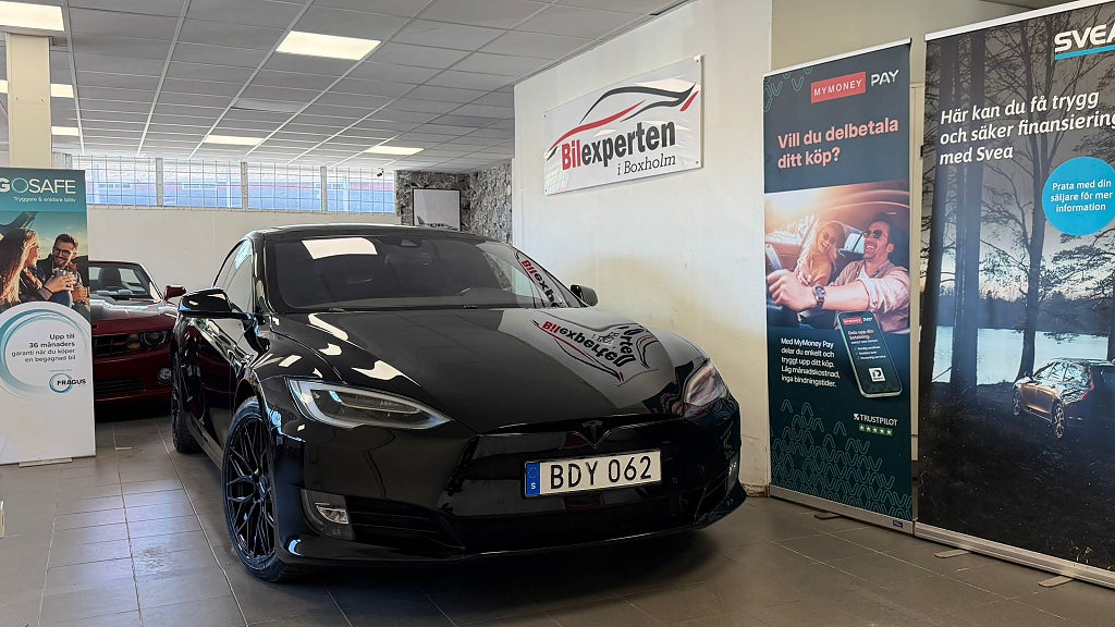 Tesla Model S 90D|AWD|PANORAMATAK|LUFTFJÄDRING|AUTOPILOT|3,45% RÄNTA
