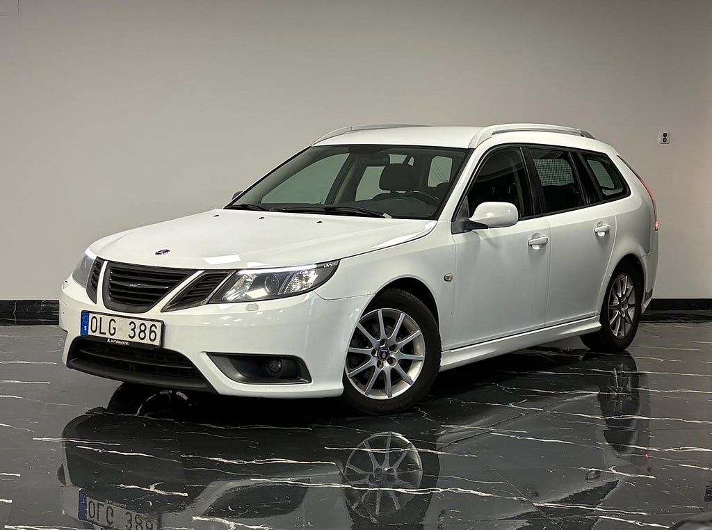 Saab 9-3 SportCombi 1.9 TiD Vector Drag Nybesiktigad