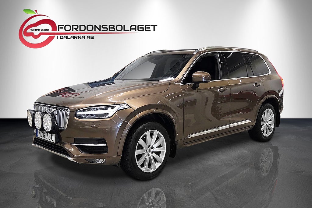 Volvo XC90 D5 AWD Inscription VOC Drag Värmare Kamera Nyservad