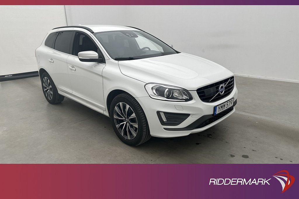 Volvo XC60 D4 AWD 190hk R-Design VOC Värm Sensorer Drag BLIS