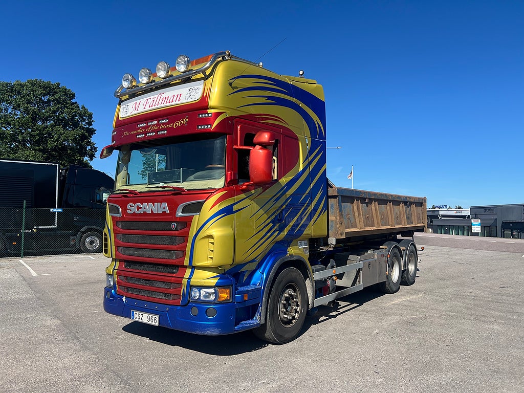 Scania R560 V8 6x4 Lastväxlare, Tandem