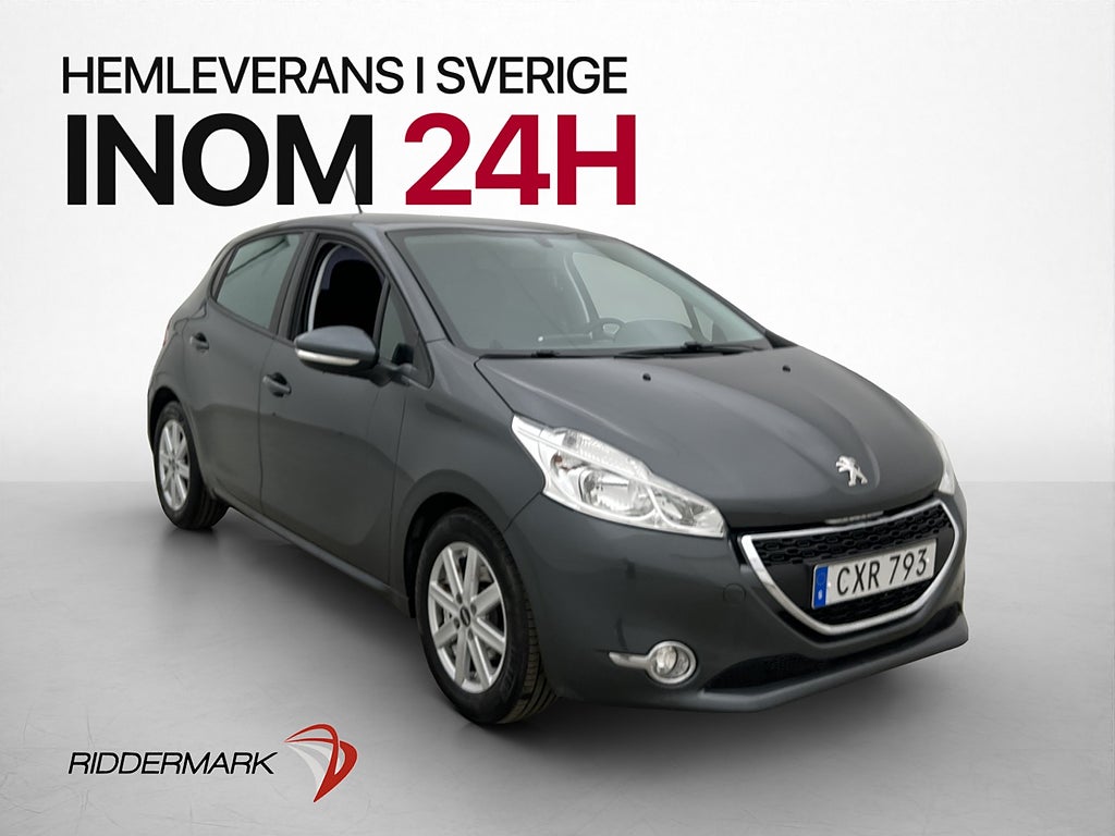Peugeot 208 Vti 82hk Active Farthållare Välservad 0,41l/mil
