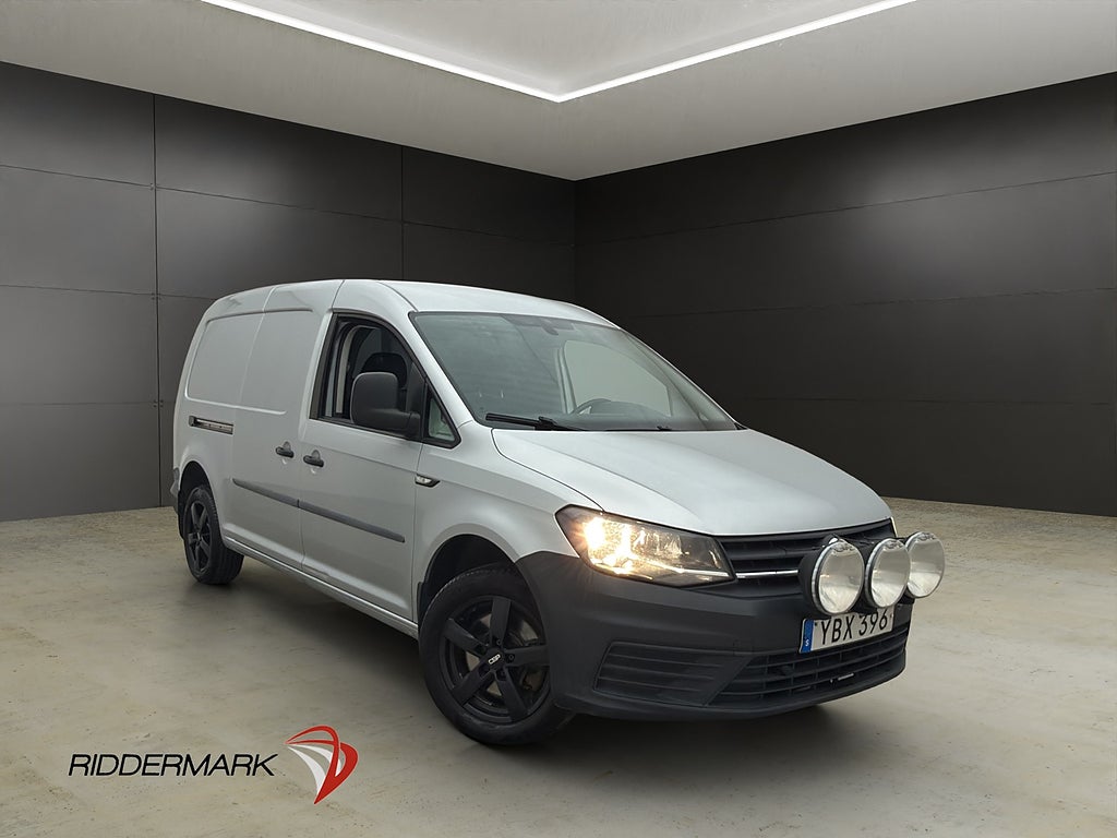 Volkswagen Caddy Maxi 2.0TDI 4M D-Värm Drag Farthållare Moms