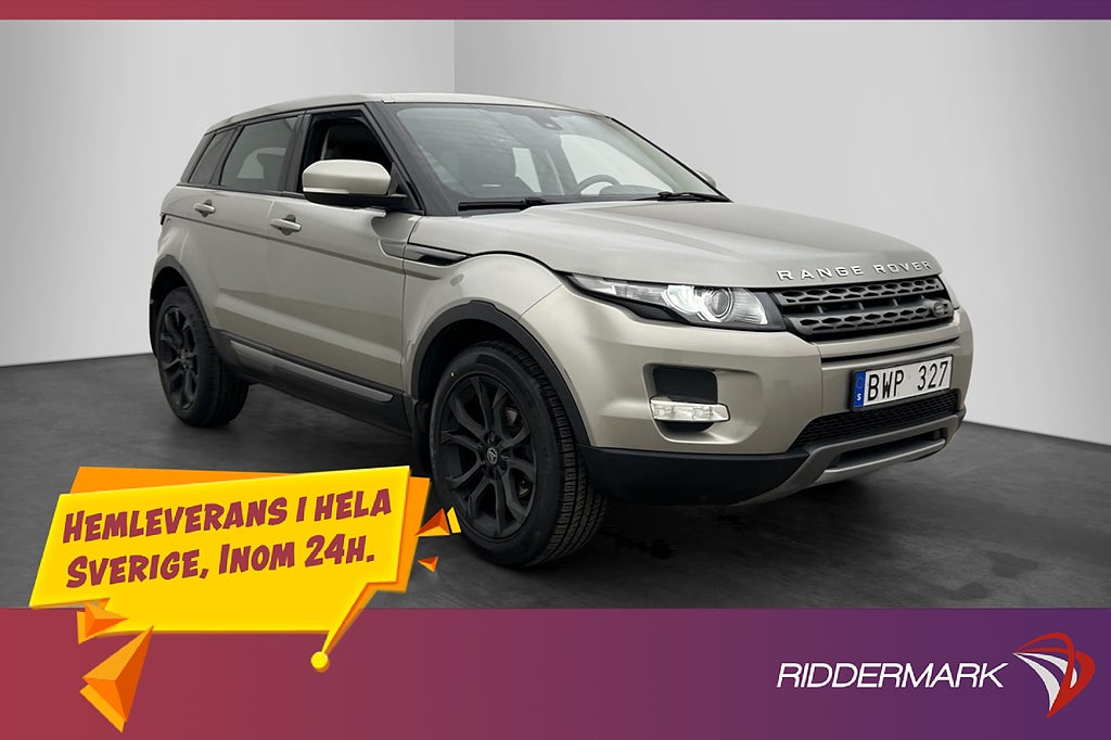 Land Rover Range Rover Evoque 2.2 AWD Halvskinn Keyless Drag