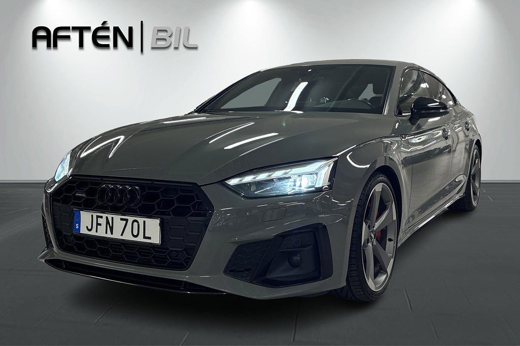 Audi A5 SB 45 TFSI 245hk Q MHEV S-Line Matrix Drag Cockpit