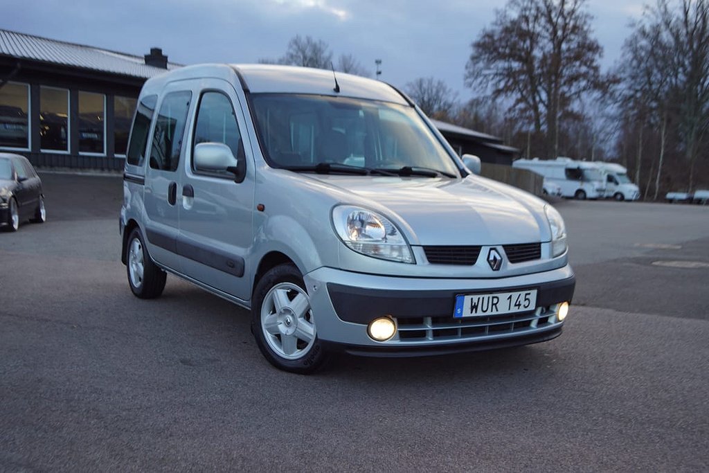 Renault Kangoo Express Passenger 1.6 Auto, 5-Sits, Vinterdäck, Ny Servad