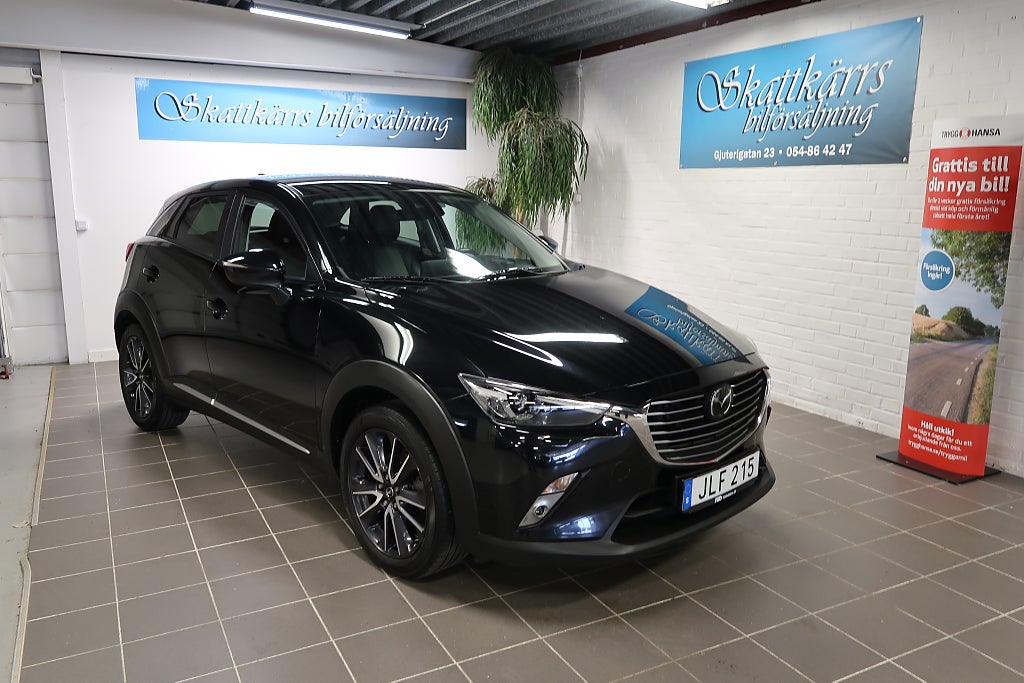 Mazda CX-3 2.0 SKYACTIV-G M-värmare / Dragkrok / Navi