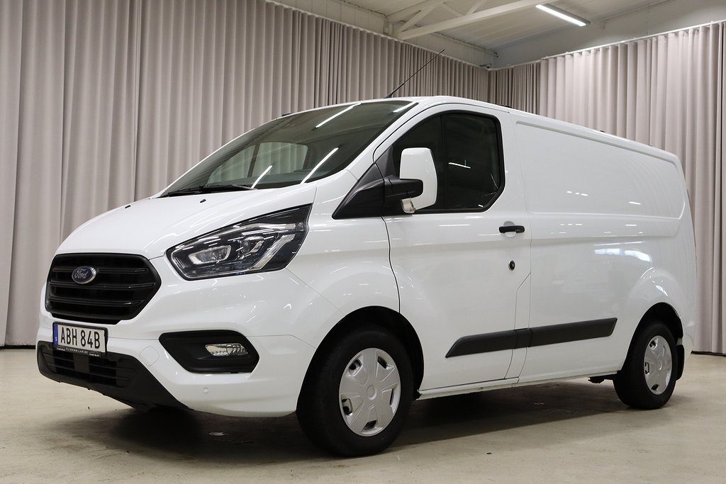 Ford Transit Custom Aut Drag Värmare LED Backkamera Momsbil