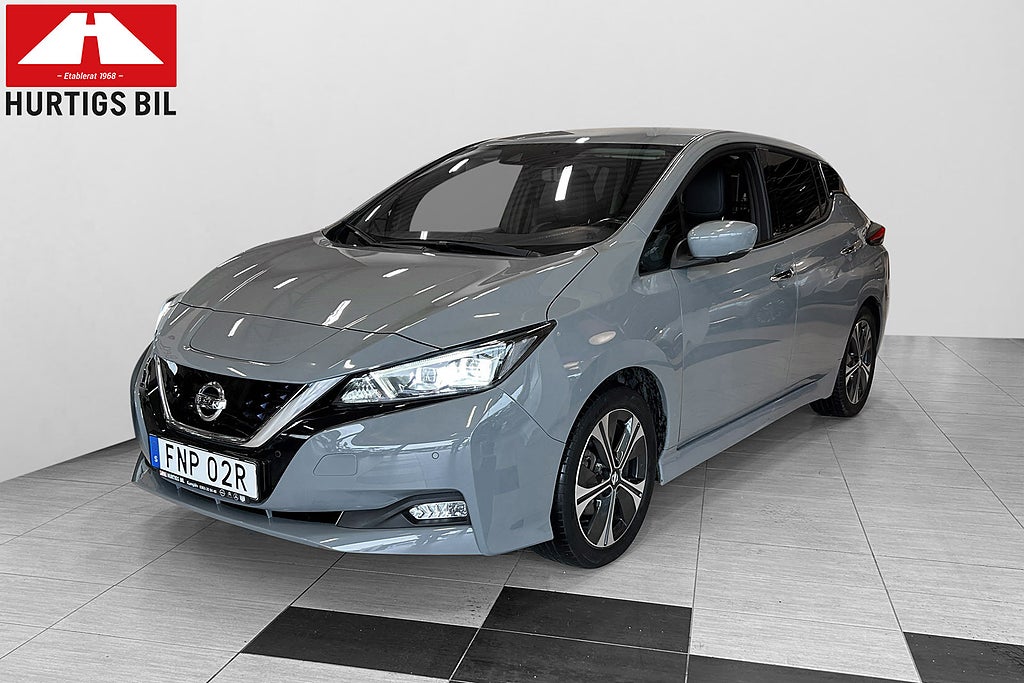Nissan Leaf 150hk Tekna BOSE 360° Skinn Navi Rattvärme