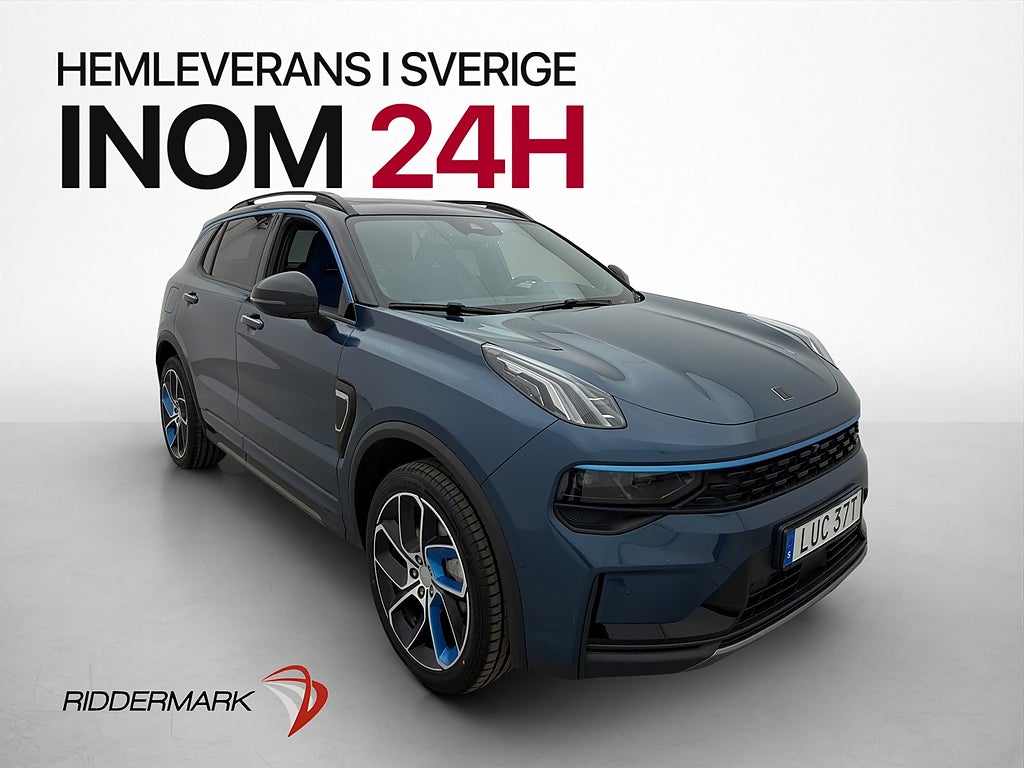 Lynk & Co 01 PHEV 261hk Pano 360° Kamera Infinity