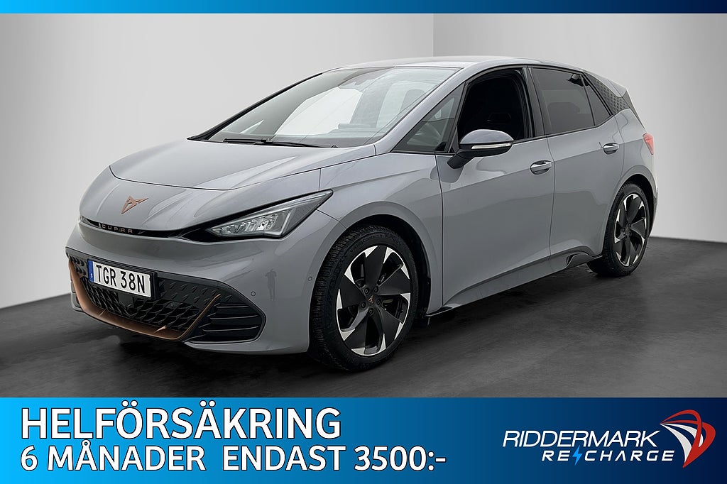 Cupra Born 58 kWh Värmare Kamera Navi CarPlay