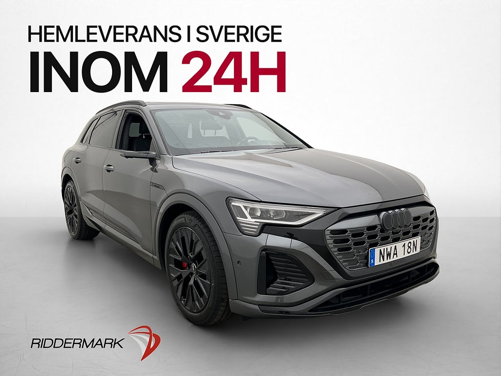 Audi Q8 55 e-tron Q S-Line Pano HuD 360° Matrix Drag Luftfj