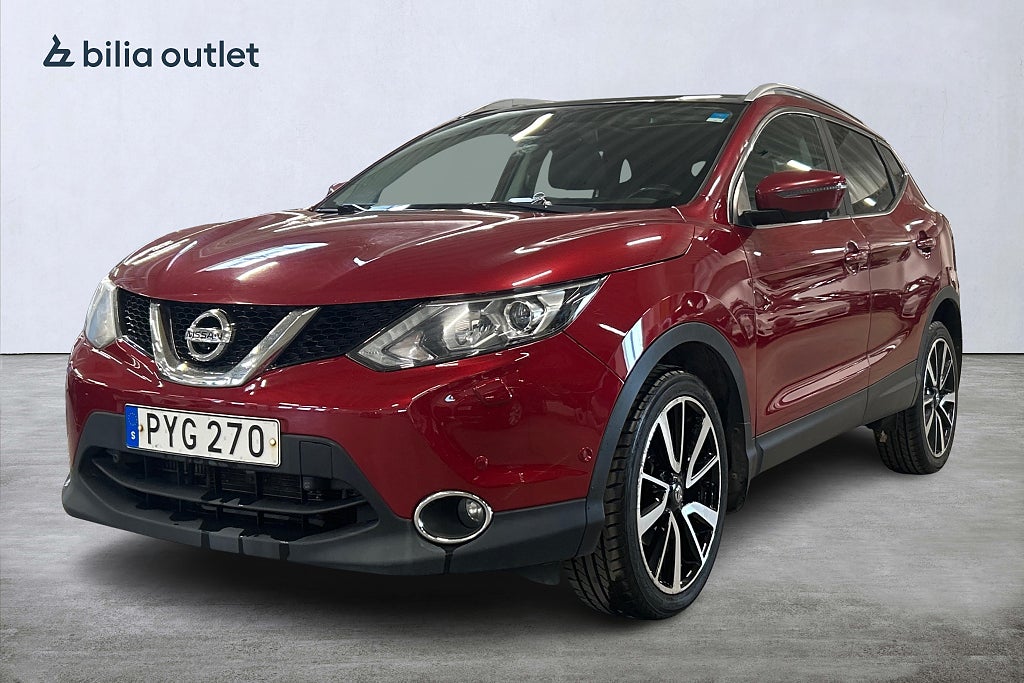 Nissan Qashqai 1.6 dCi Tekna 130hk Panorama Drag Navi 360°k