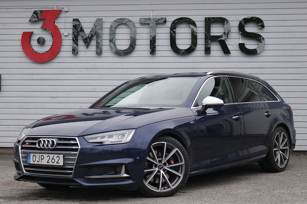 Audi S4 Avant 3.0 TFSI V6 Quattro B&O Cockpit Drag Matrix 354hk