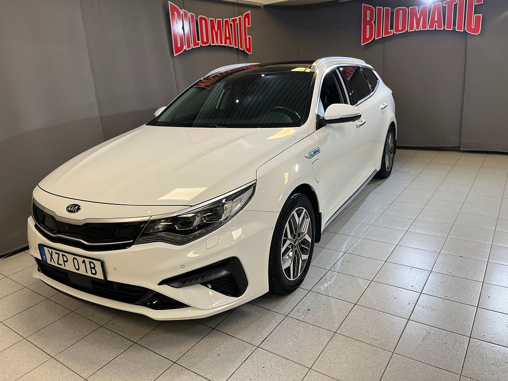 Kia Optima Sport Wagon Plug-in Hybrid Advance Plus pkt 2 Drag V-Hjul Läder 