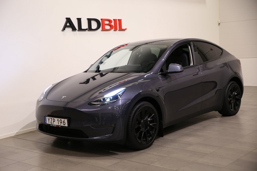 Tesla Model Y Dual Motor Long Range 514hk AWD / Läder / Pano / Nav