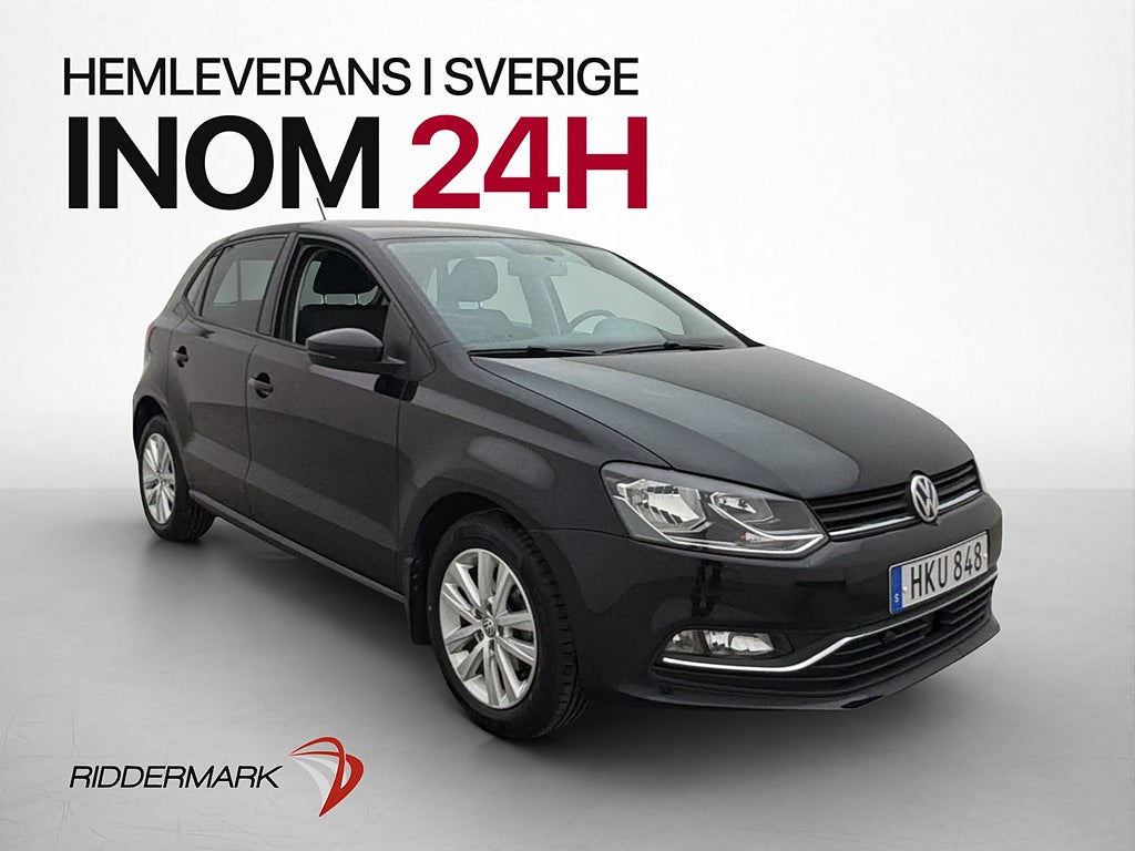 Volkswagen Polo 1.2 TSI M&K-Värmare Bluetooth Två-Brukare