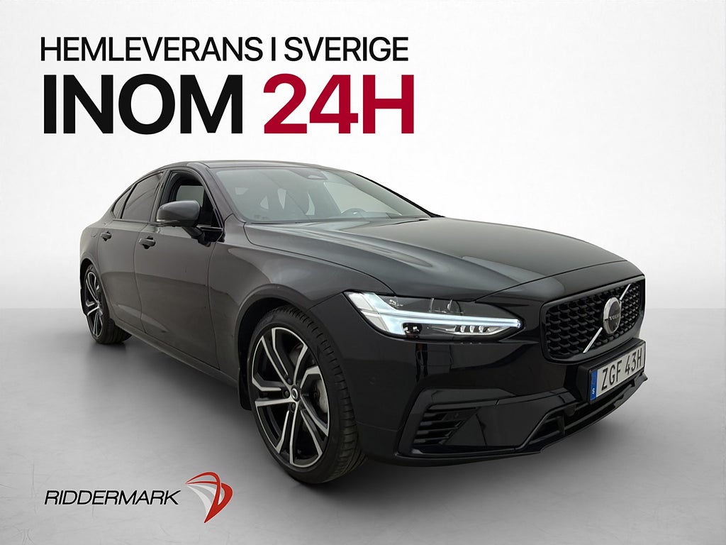 Volvo S90 Recharge T8 AWD Ultimate Dark Taklucka B&W Luft