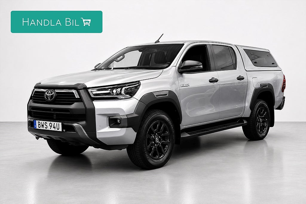 Toyota Hilux 2.8 4WD Invincible Kåpa Drag Diff Navi JBL Moms 204hk