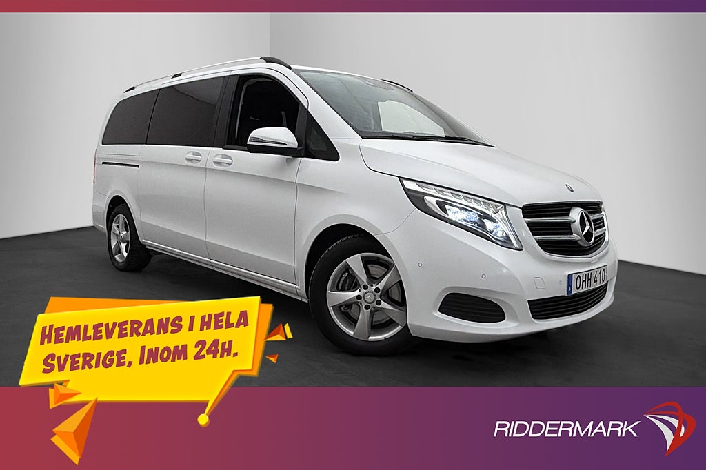 Mercedes-Benz V 220 d Värm Drag 7-Sits B-Kamera Navi 1-Ägare