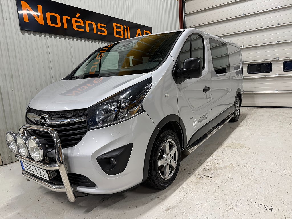 Opel Vivaro 1.6 CDTI BIturbo 140HK 6-SITSIG DUBBELHYTT