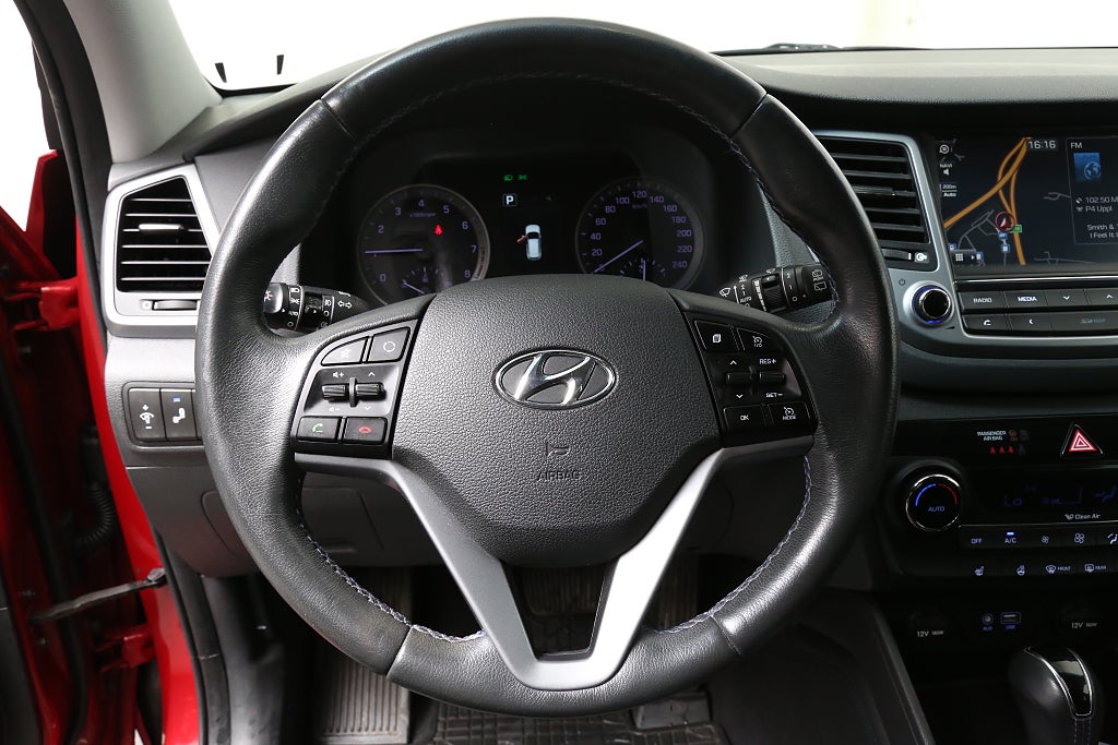 Hyundai Tucson 1,6 T-GDI 177hk ComfortPlus AWD Aut Motorv Dragkrok 2017