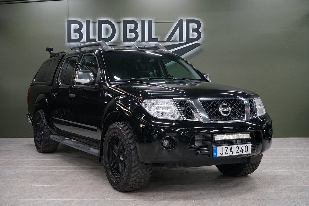 Nissan Navara Dubbelhytt 3.0 dCi V6 4x4 B-KAMERA DRAG 213HK