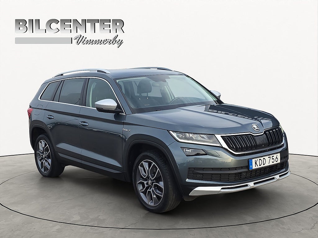 Skoda Kodiaq Scout Business 2.0 TDI 190hk 7-sits Drag B-kam P-värme
