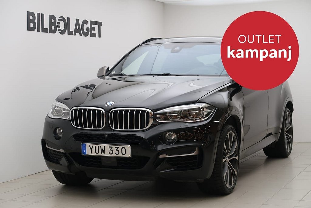 BMW X6 M50D Steptronic M sport 381HK B&O/Kamera/GPS/Värmare