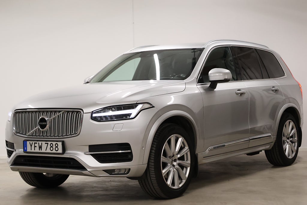 Volvo XC90 7-SITS D5 AWD AUT INSCRIPTION LUFT-FJ. HEADUP DRAG VÄRM
