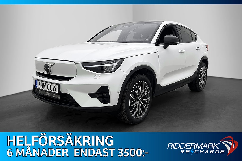 Volvo C40 Recharge Twin motor Ultimate Värmare Pano H/K Drag