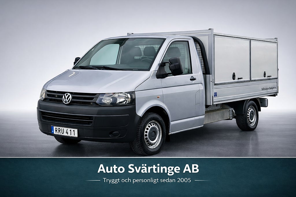 Volkswagen Transporter Chassi Cab T30 2.0 TDI Euro 5 MOMS (Drag, 3-sits)