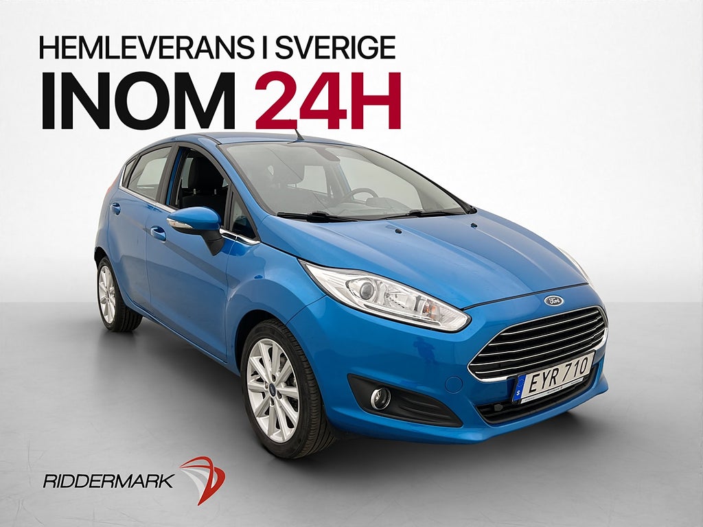 Ford Fiesta 1.0 EcoBoost Titanium M-Värm 0.49l/mil  Isofix