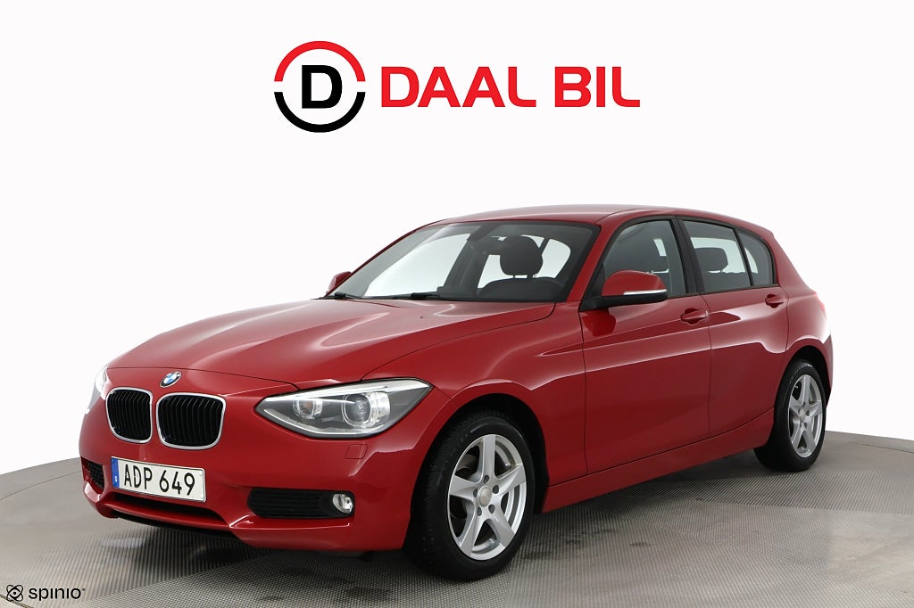 BMW 118 D 5-DÖRRARS AUTOMAT BLUETOOTH P-SENS FARTHÅLLARE 